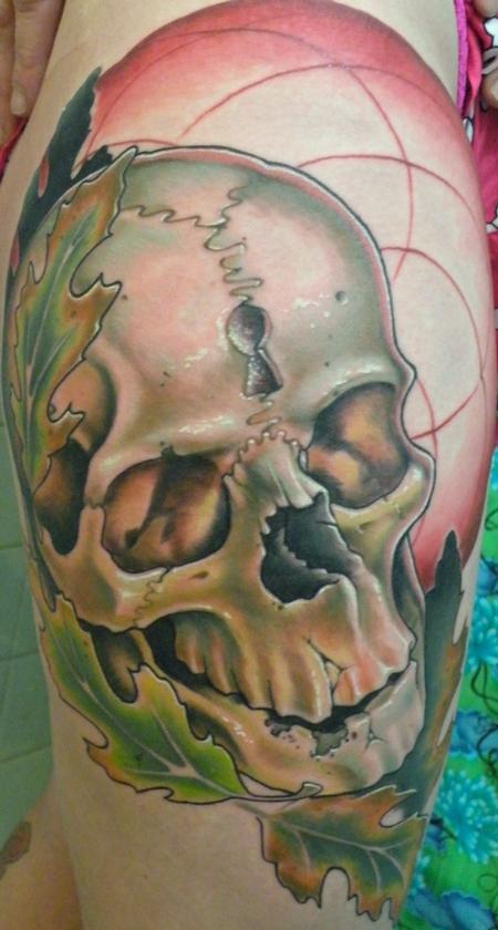 The Art of Joe King - mystery skull